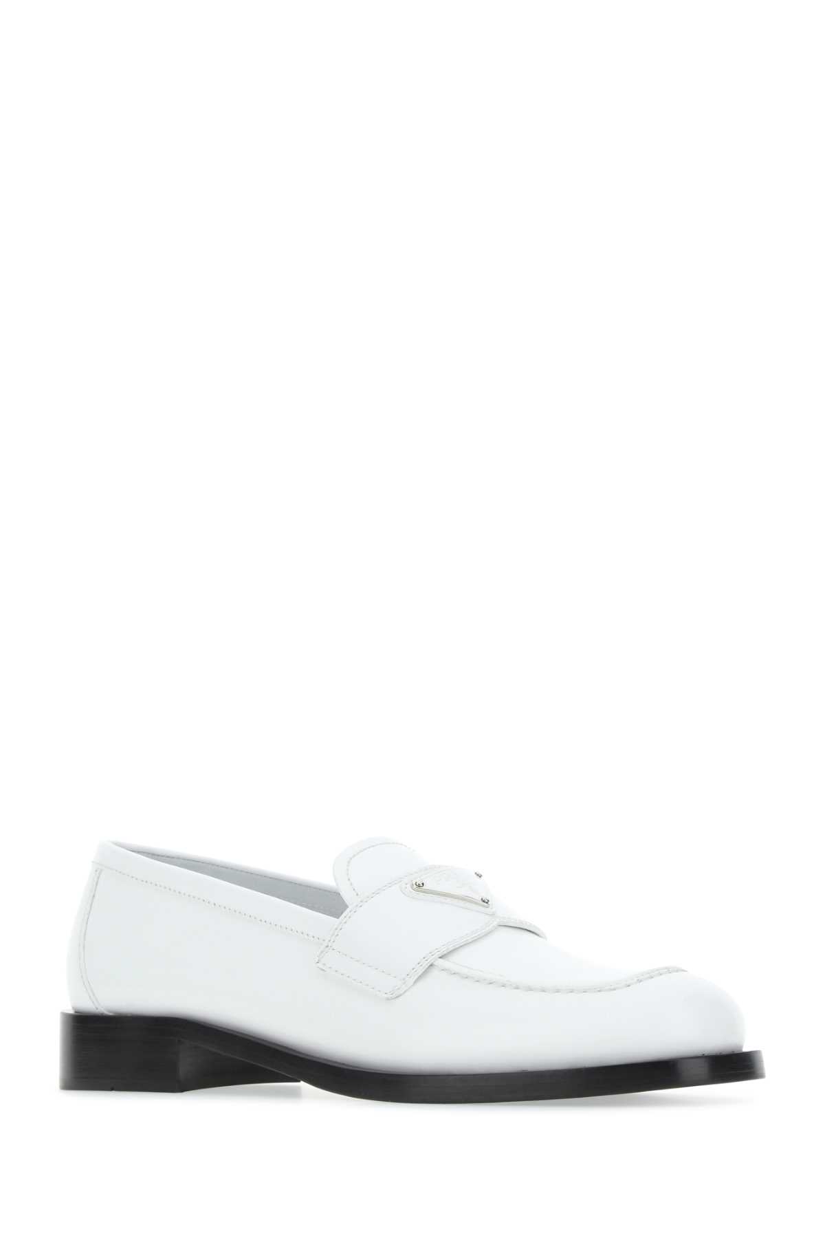 White leather loafers 1D238MF020055F0009 (Prada / ローファー ) | Prada (プラダ)(1)