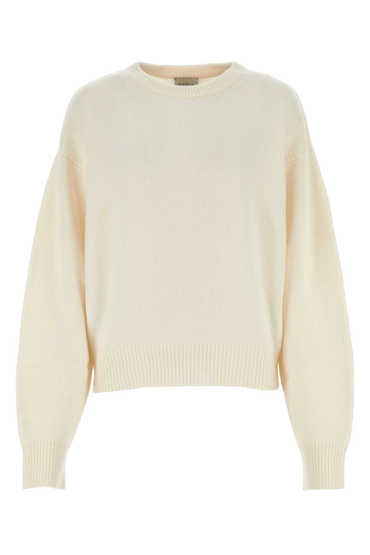 Ivory cashmere sweater YESOU00914 (LE KASHA / ニット・セーター・カーディガン ) | LE KASHA (ル カシャ)