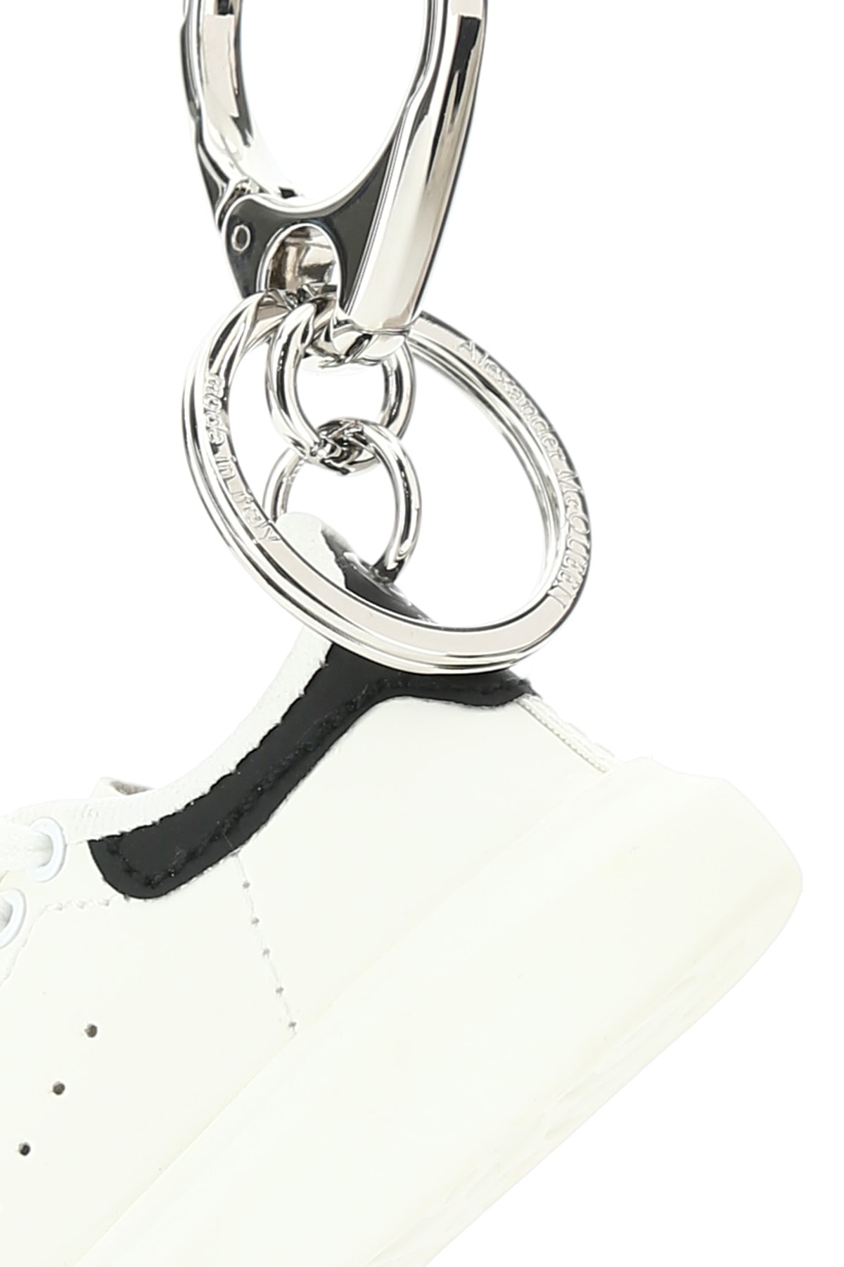 White leather key ring 609203H640N9074 (Alexander McQUEEN / キーリング・キーケース ) | Alexander McQUEEN (アレキサンダー・マックイーン)(2)