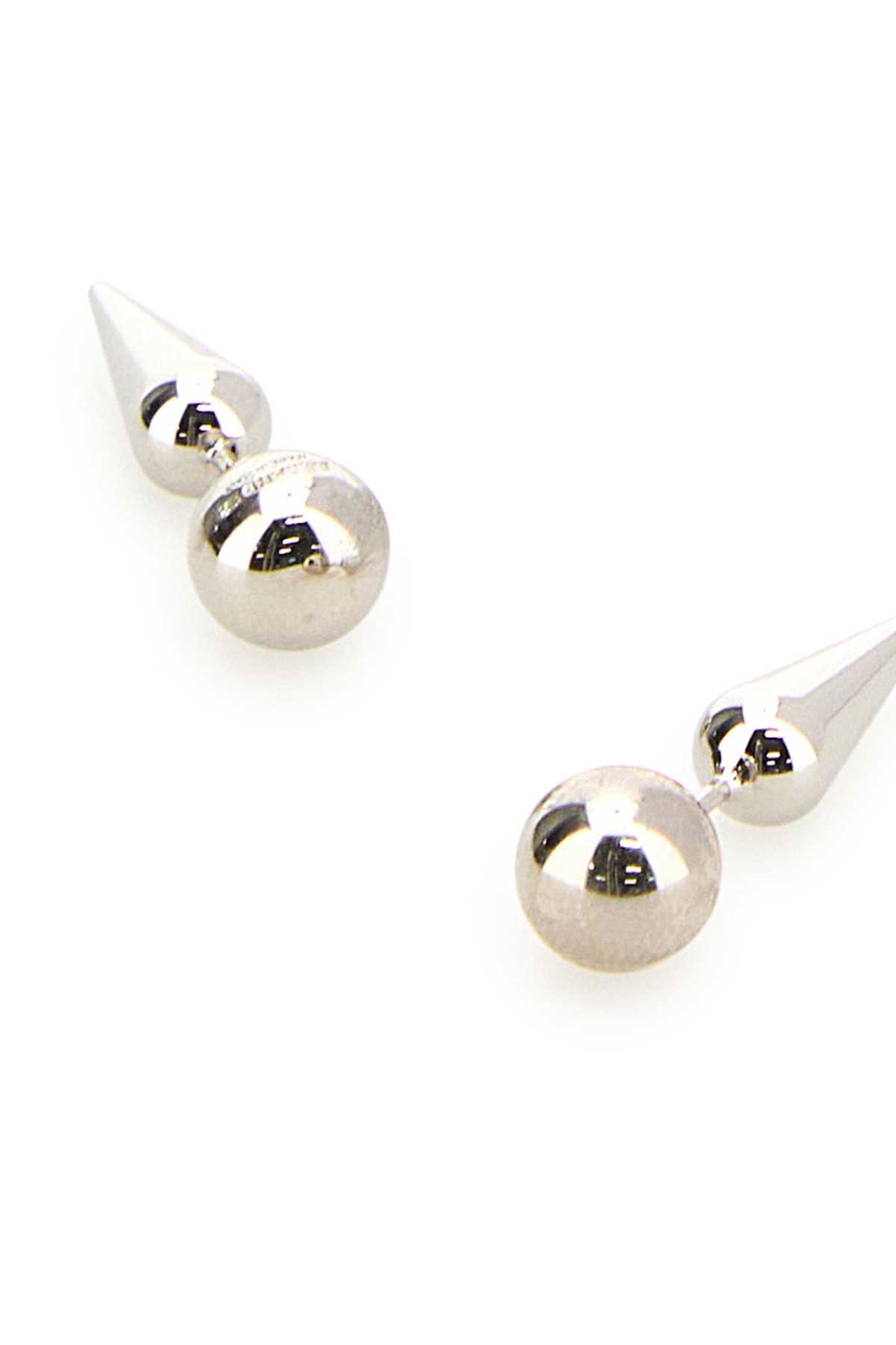 Silver metal earrings J12VG0202P6959046 (Jil Sander / ピアス・イヤリング ) | Jil Sander (ジルサンダー)(1)