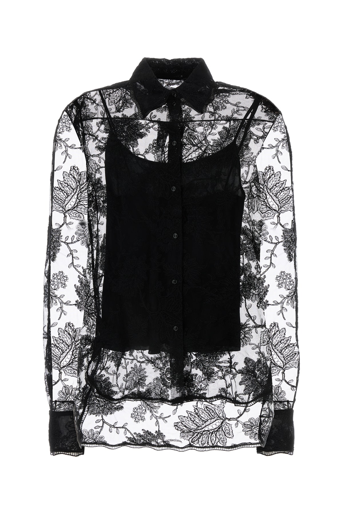 CAMICIA PIZZO D452K781CSUCI95708 (ERMANNO SCERVINO / シャツ・ブラウス ) | ERMANNO SCERVINO (エルマンノ シェルヴィーノ)