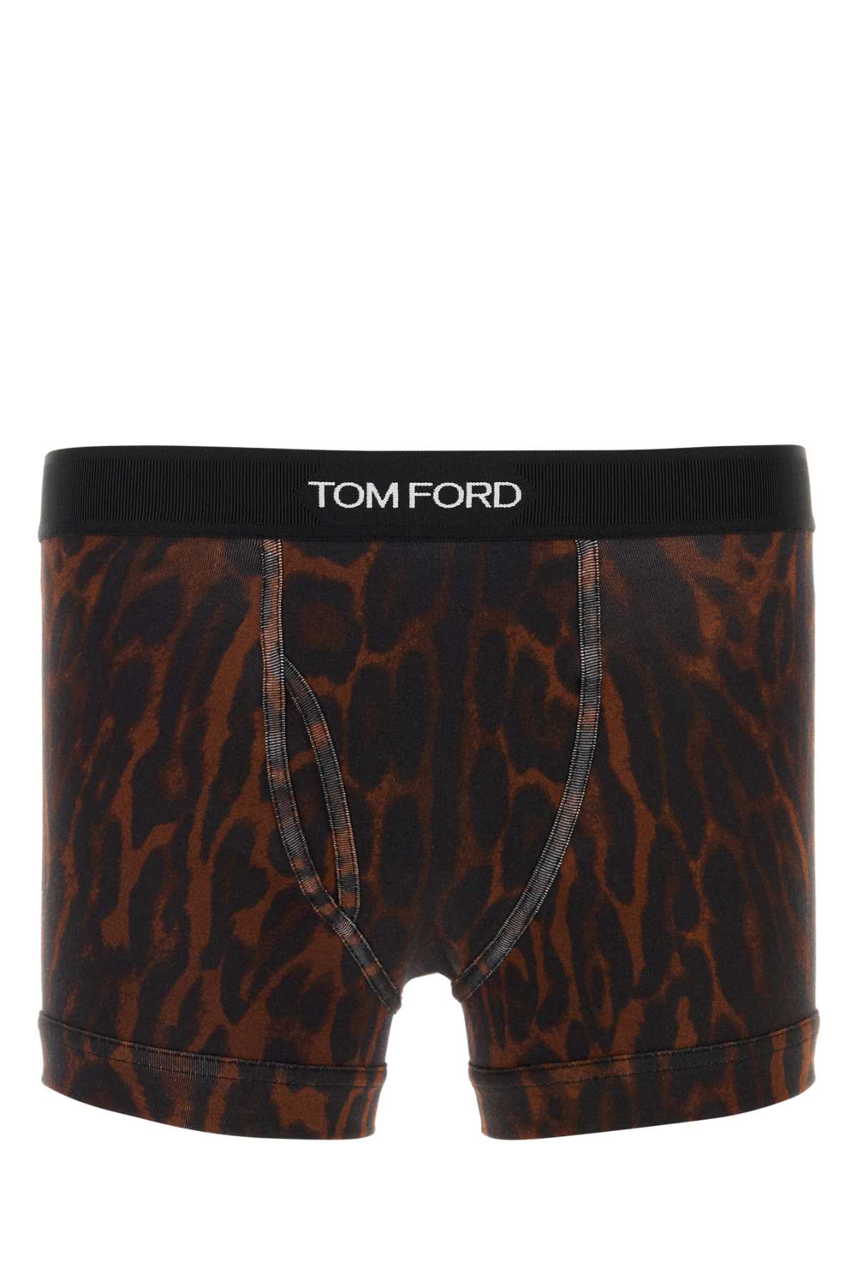 Printed stretch cotton boxer T4LC32060208 (TOM FORD / アンダーウェア ) | TOM FORD (トムフォード)