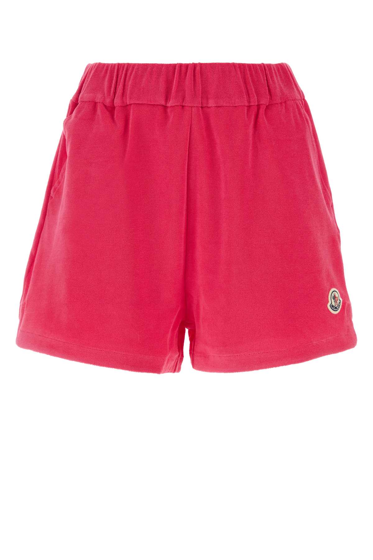 Fuchsia chenille shorts 8H00022596LS562 (Moncler / ショートパンツ ) | Moncler (モンクレール)