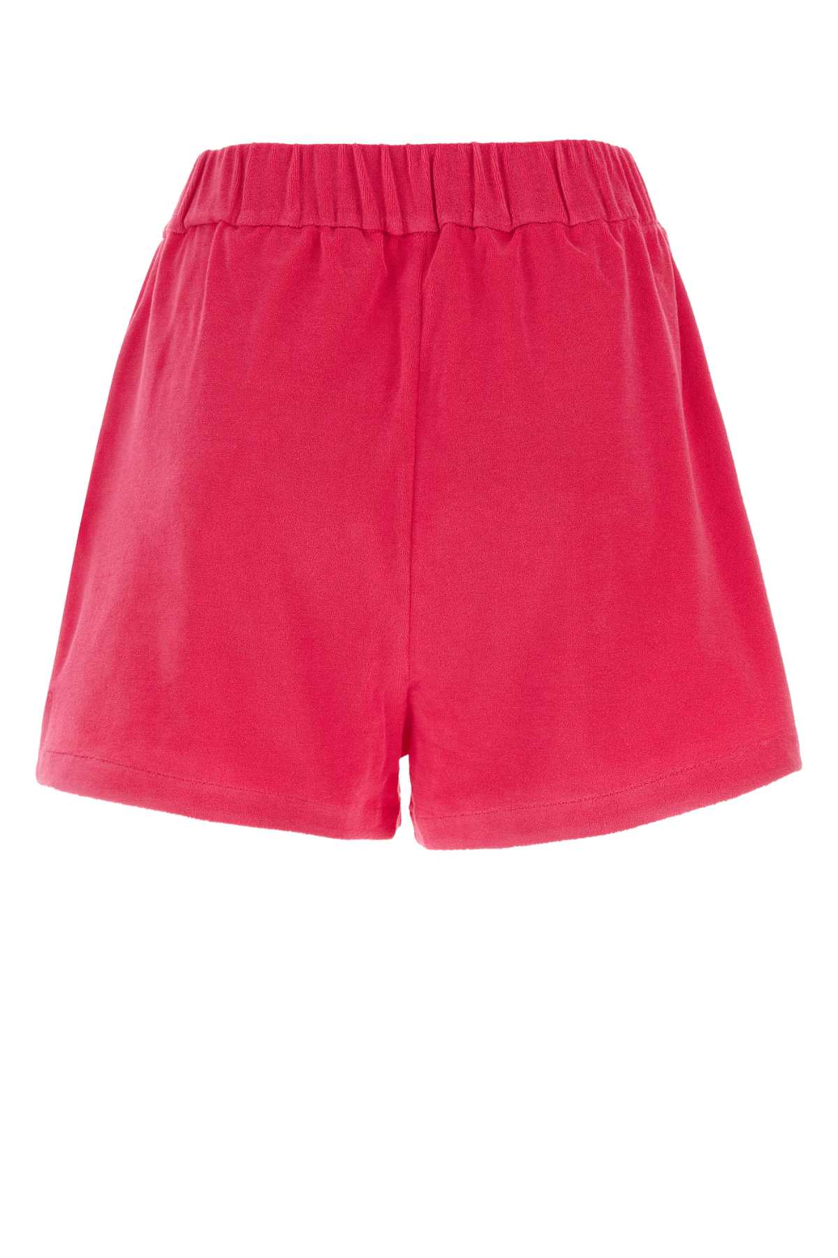 Fuchsia chenille shorts 8H00022596LS562 (Moncler / ショートパンツ ) | Moncler (モンクレール)(1)