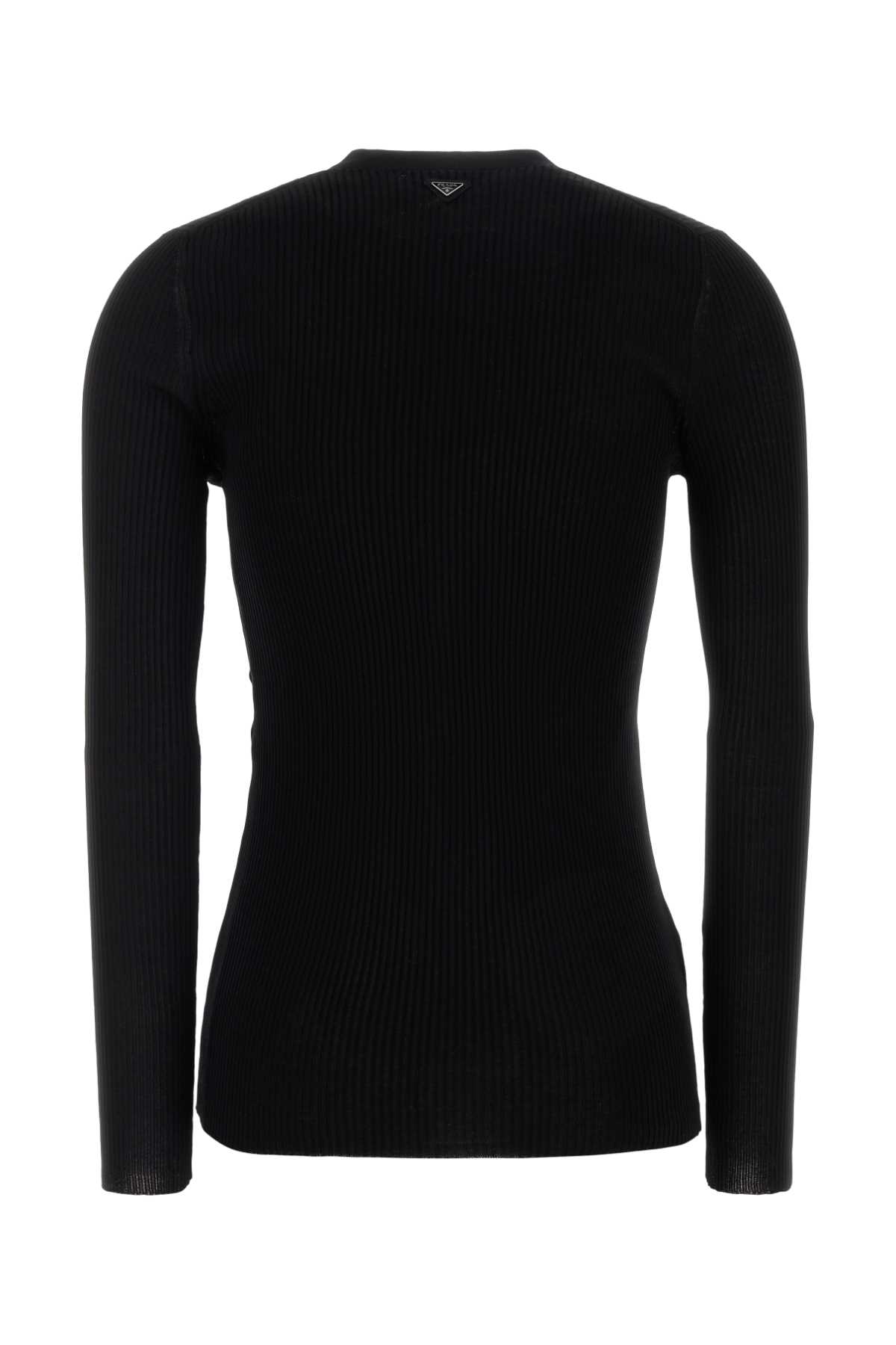 Black cotton cardigan P25N66SOOO17LAF0002 (Prada / ニット・セーター・カーディガン ) | Prada (プラダ)(1)