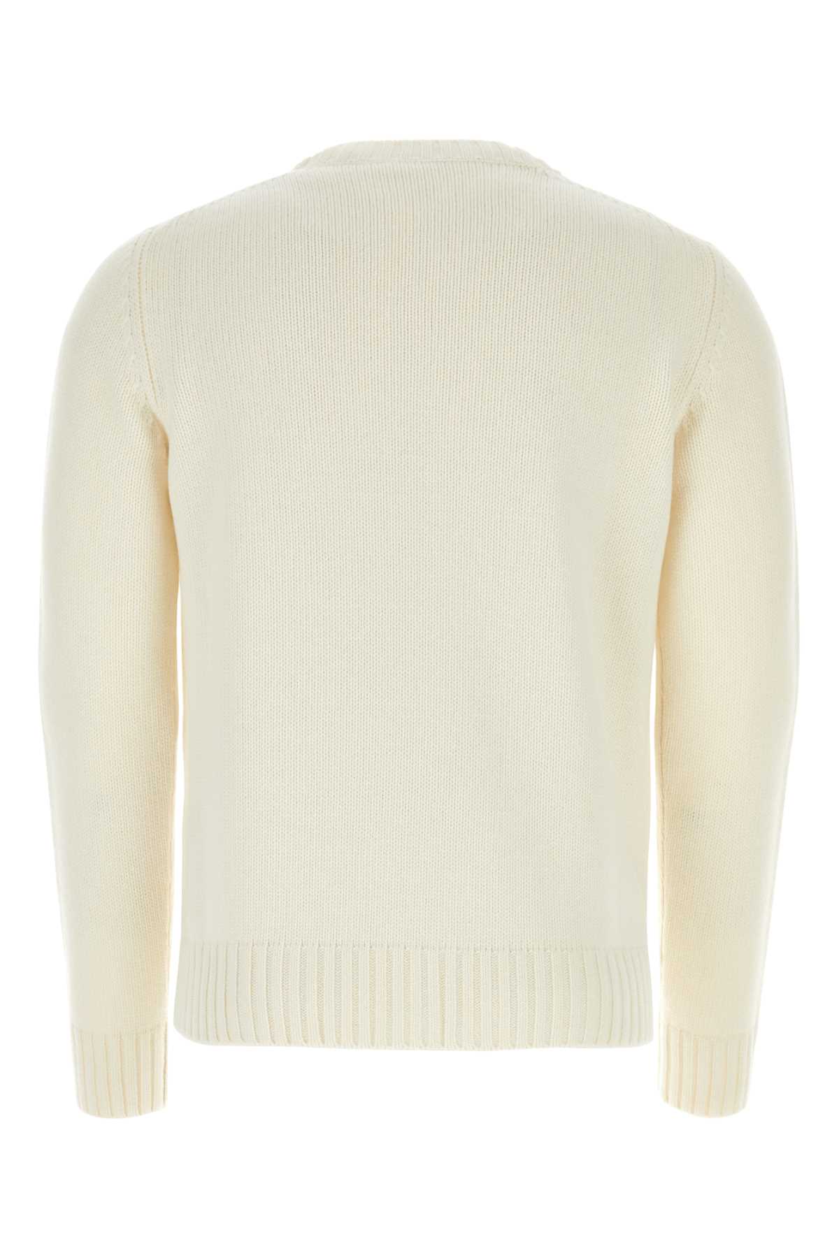 Ivory wool blend sweater UMB645S23213HIF0009 (Prada / ニット・セーター・カーディガン ) | Prada (プラダ)(1)