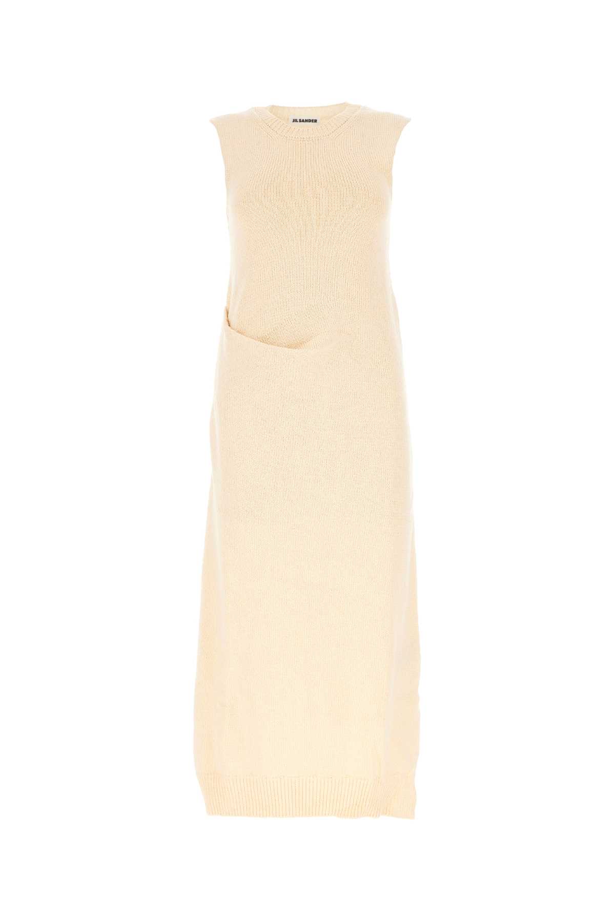 Ivory japanese cotton dress J03CT0164J15118280 (Jil Sander / ワンピース・ドレス・オールインワン ) | Jil Sander (ジルサンダー)