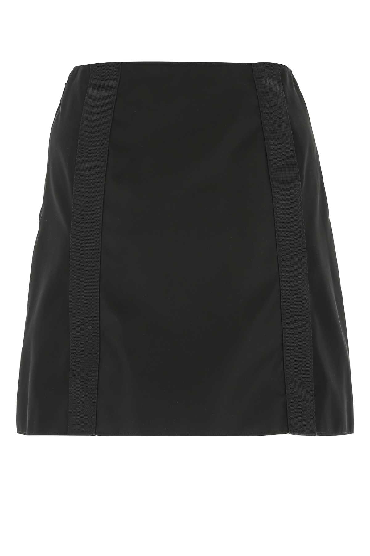 Black nylon mini skirt 21H875S2021WQ8F0002 (Prada / スカート ) | Prada (プラダ)(1)