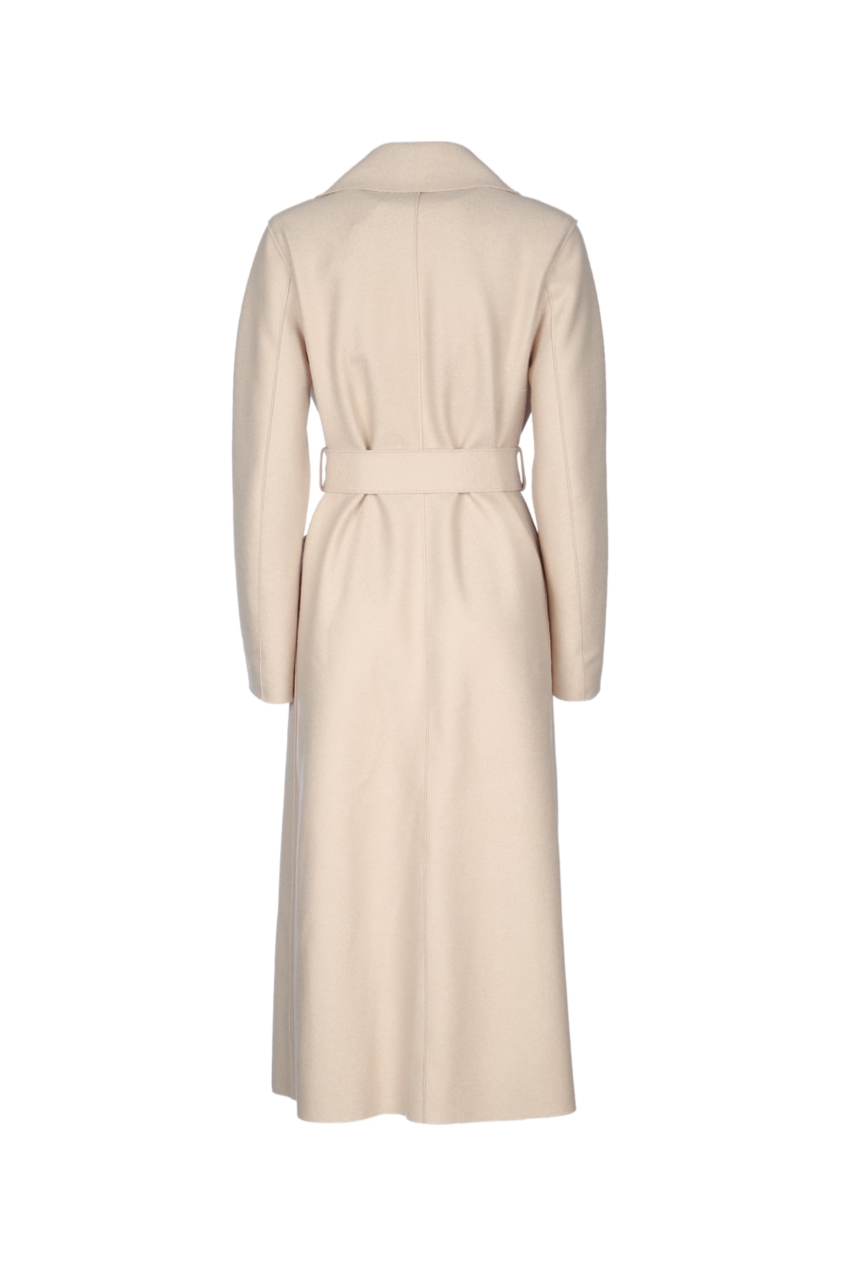 WOMEN LONG MAXI COAT PRESSED WOOL AA1192MLK120 (Harris Wharf London / コート ) | Harris Wharf London (ハリス ワーフ ロンドン)(1)