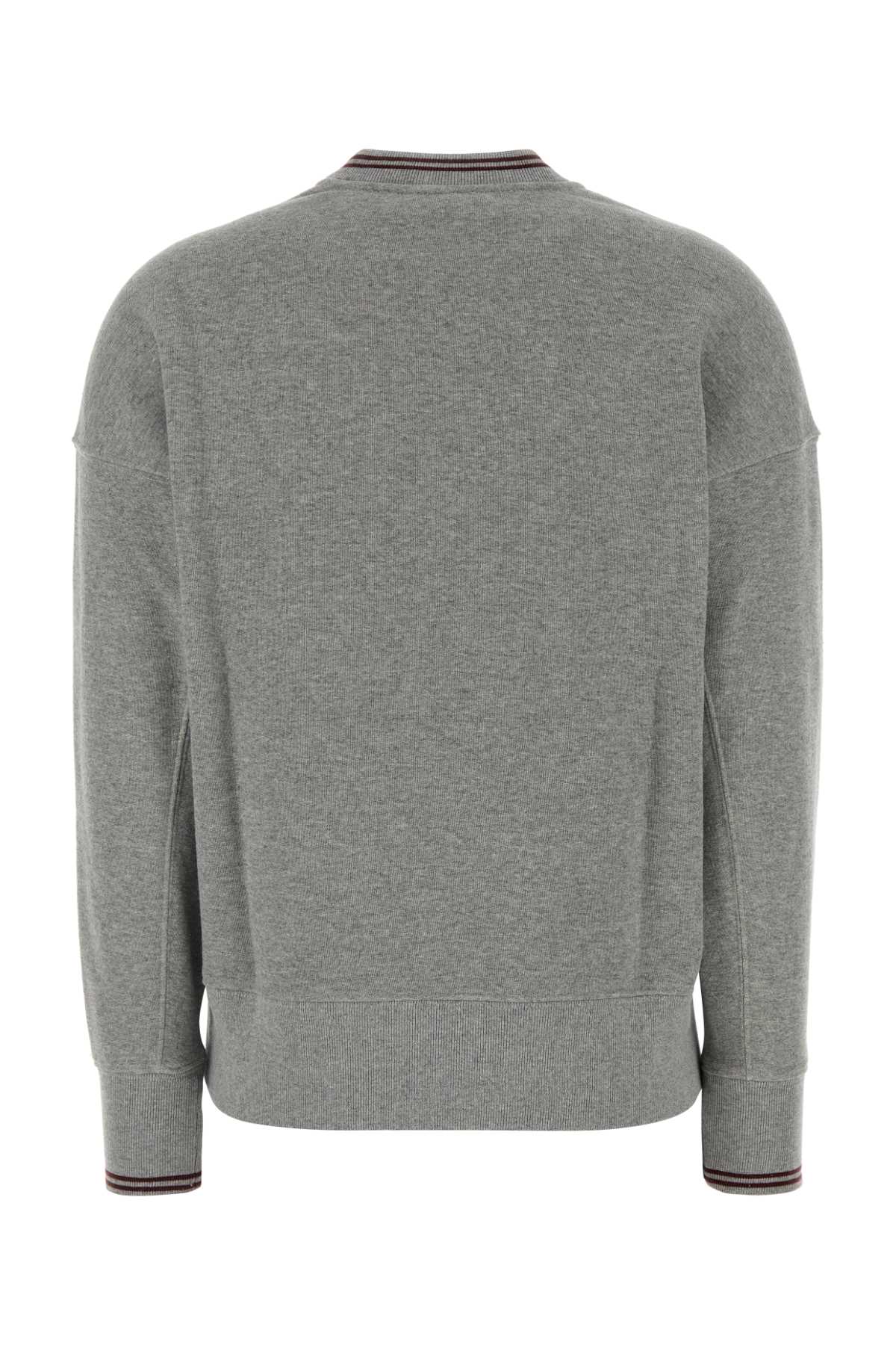 Melange grey cotton sweatshirt SWPWL9HQ (AUTRY / スウェット・フーディー ) | AUTRY (オートリー)(1)