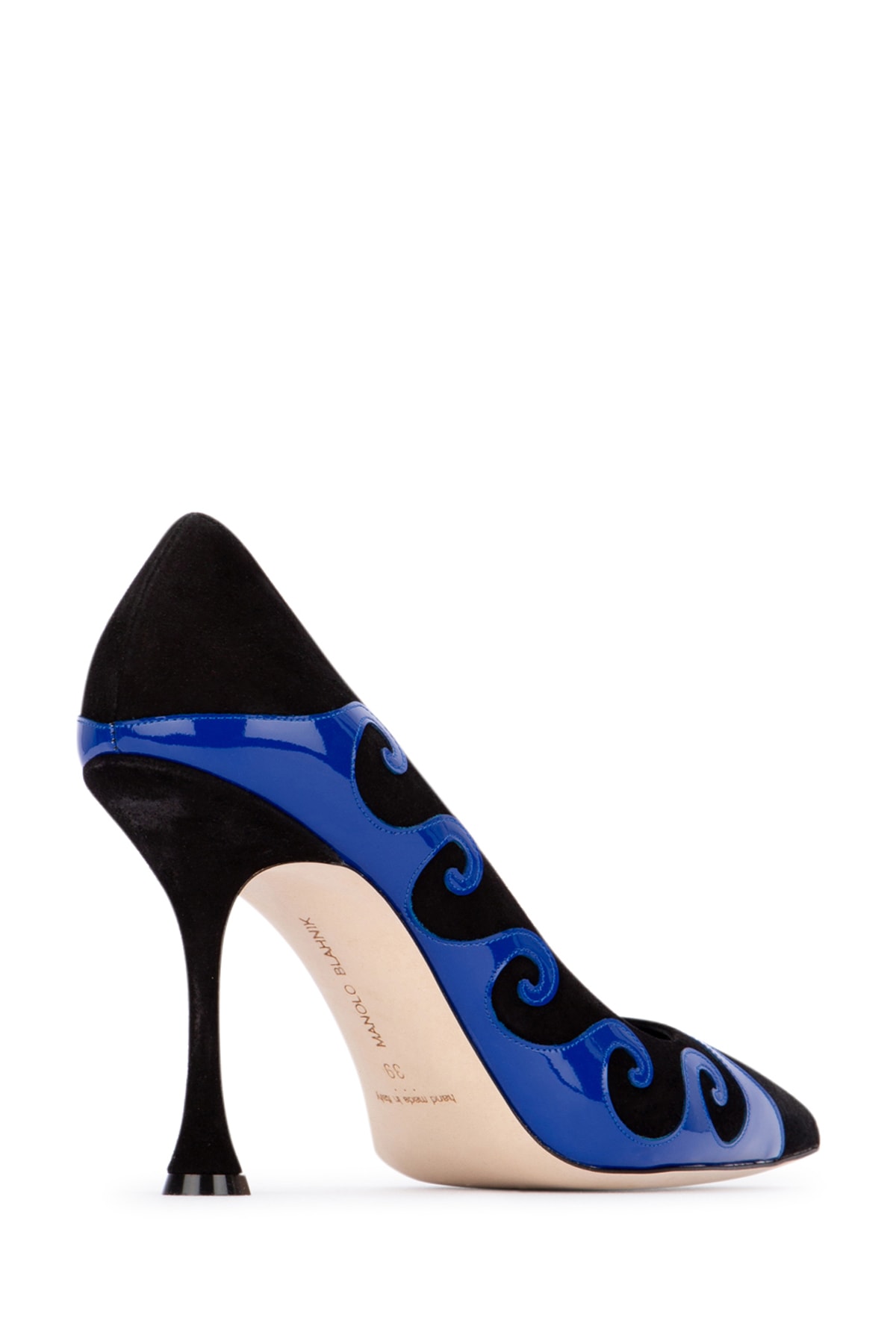 SCARPE CON TACCO KASAI3232442BLCKBBLU (MANOLO BLAHNIK / パンプス・ハイヒール ) | MANOLO BLAHNIK (マノロ ブラニク)(2)