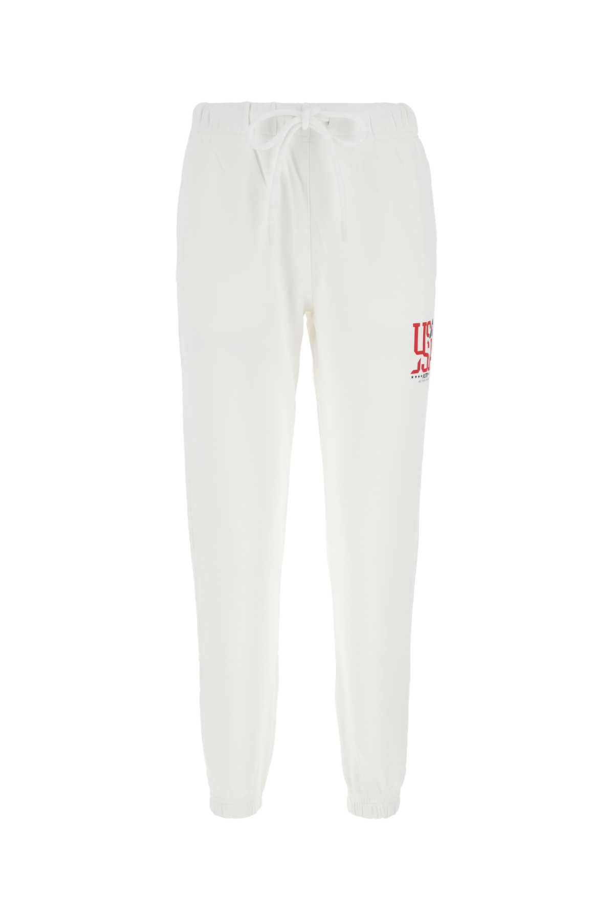 Ivory cotton joggers PAIW2331 (AUTRY / パンツ ) | AUTRY (オートリー)