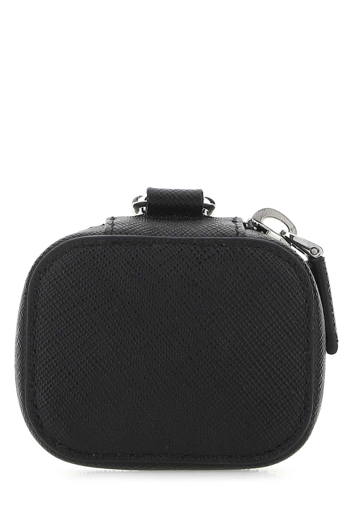 Black leather Air Pods case 2TT1482AHFF0002 (Prada / テックアイテム ) | Prada (プラダ)(2)
