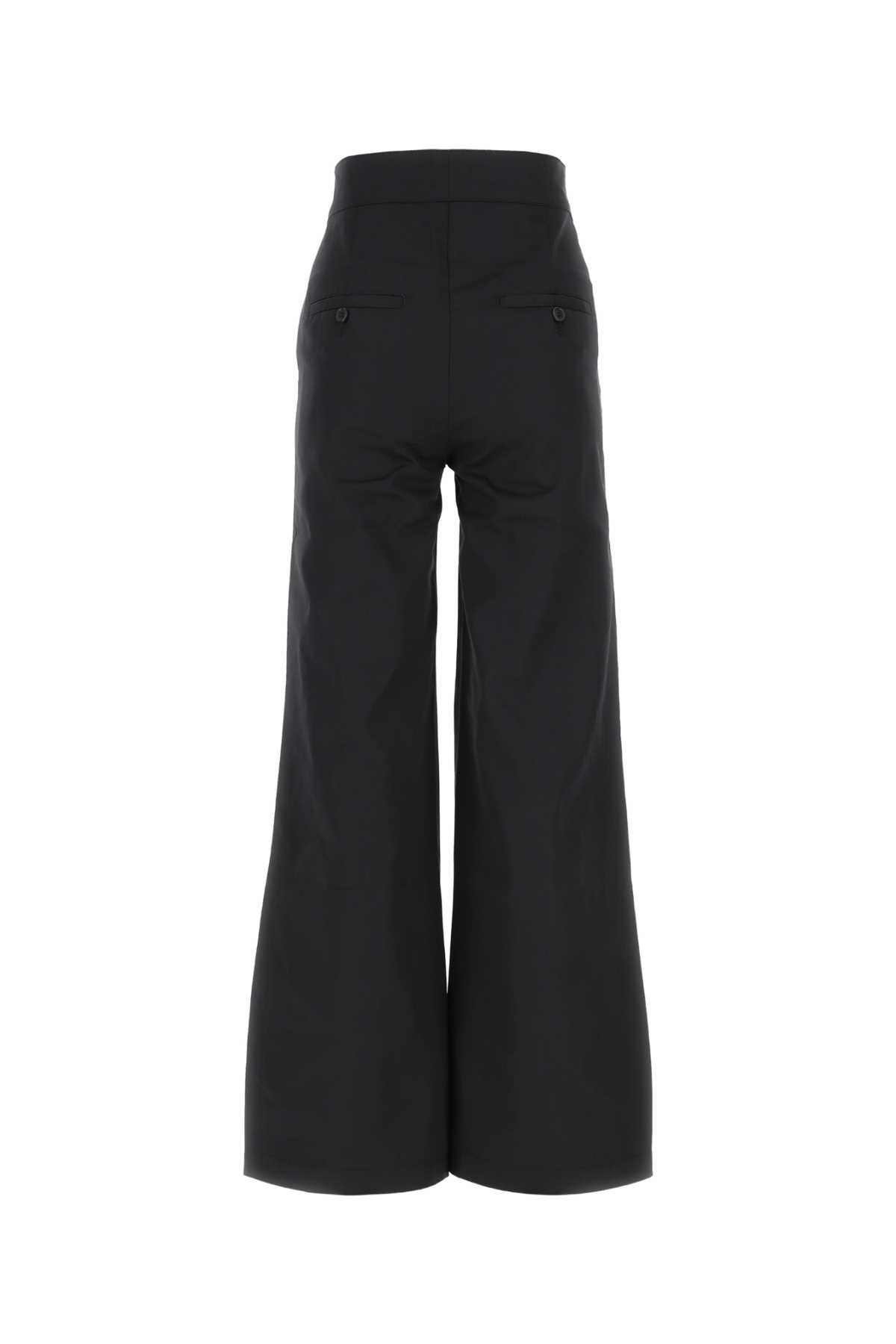 Black polyester blend pant PWCA105S23FAB0011001 (Palm Angels / パンツ ) | Palm Angels (パームエンジェルス)(1)