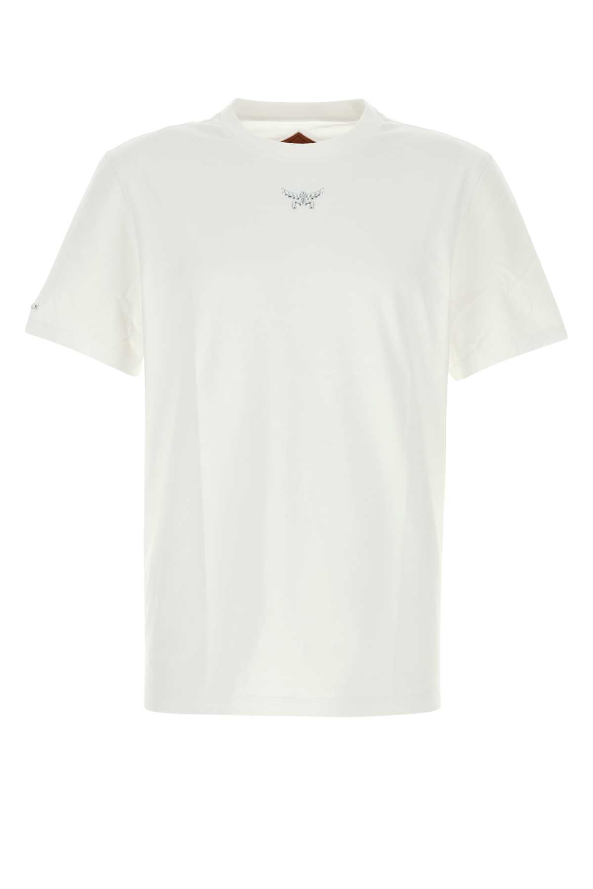 White cotton t-shirt MHTESBC01WT (MCM / Tシャツ・カットソー ) | MCM (エムシーエム)