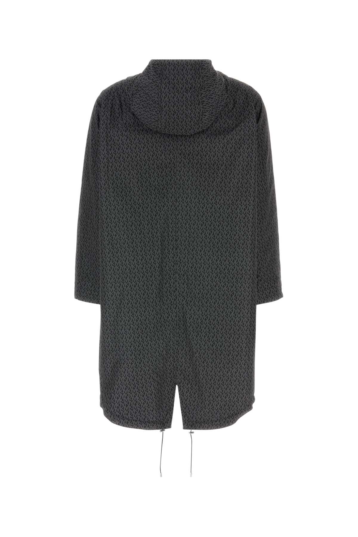 Printed polyester parka MT520INJN3NICKEL (MICHAEL MICHAEL KORS / コート ) | MICHAEL MICHAEL KORS (マイケル・マイケル・コース)(1)