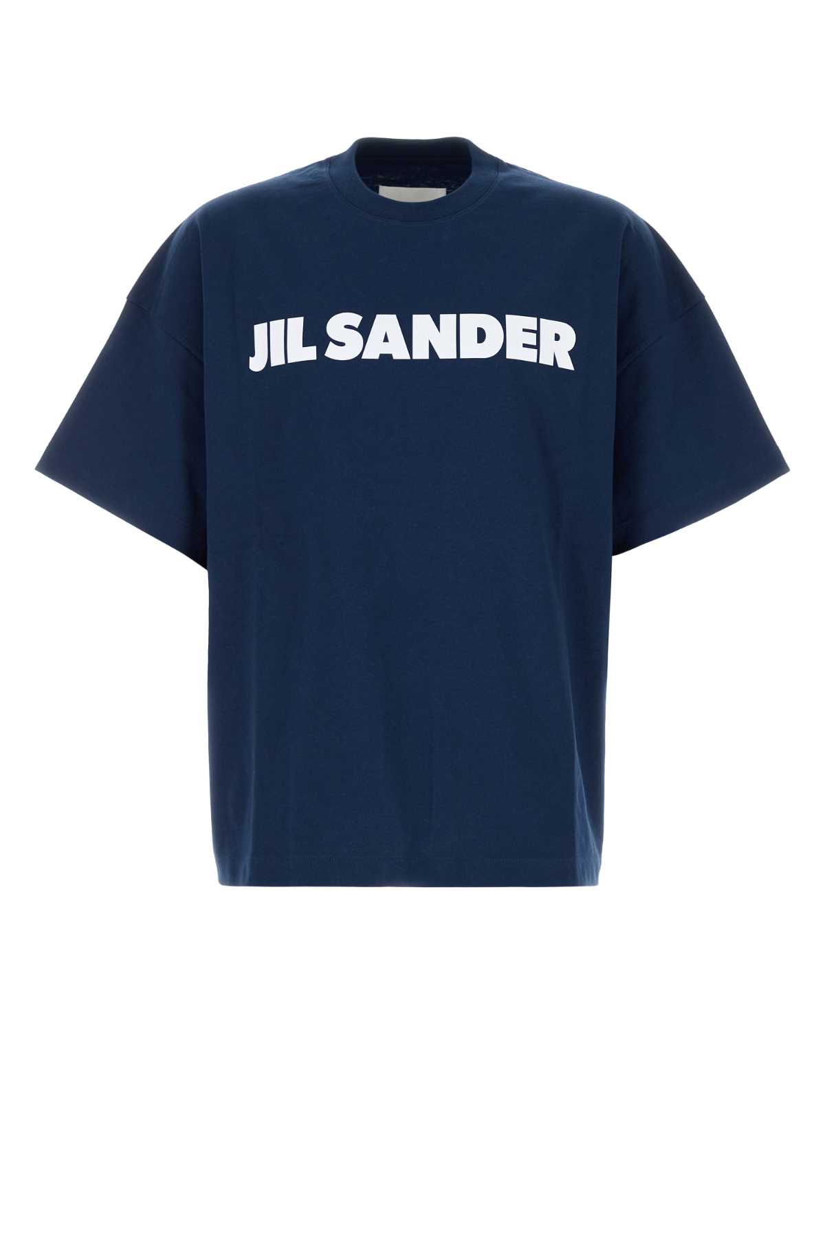 Navy blue cotton t-shirt J54GC0011J45317419 (Jil Sander / Tシャツ・カットソー ) | Jil Sander (ジルサンダー)