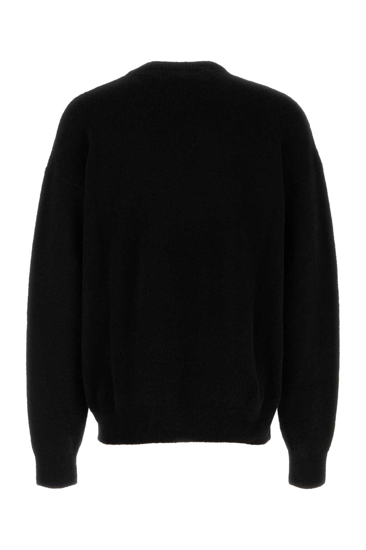 Black stretch wool blend sweater PMHE054C99KNI0011003 (Palm Angels / ニット・セーター・カーディガン ) | Palm Angels (パームエンジェルス)(1)