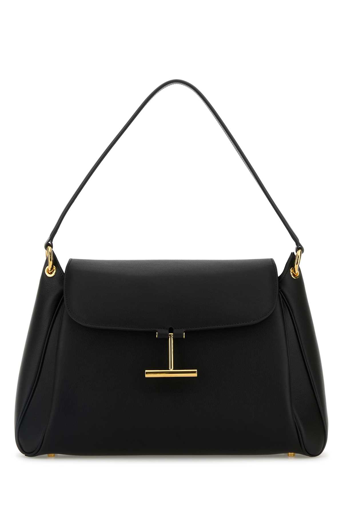 Black leather medium Tara shoulder bag L1869LCL490G1N001 (TOM FORD / ハンドバッグ・ショルダーバッグ ) | TOM FORD (トムフォード)