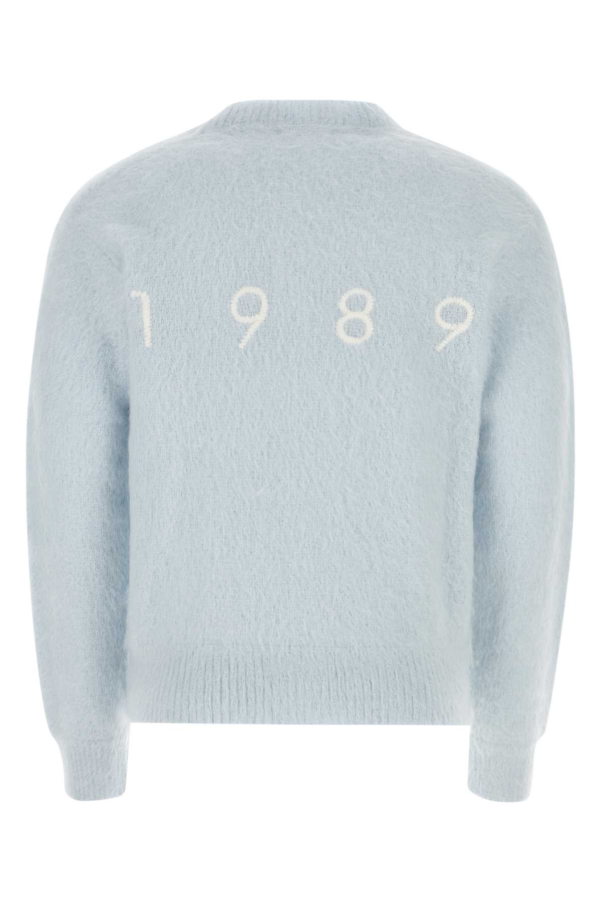 Pastel light blue mohair blend cardigan SS2430SKYBLUE (1989 / ニット・セーター・カーディガン ) | 1989 (ナインティーンエイティーナイン)(1)