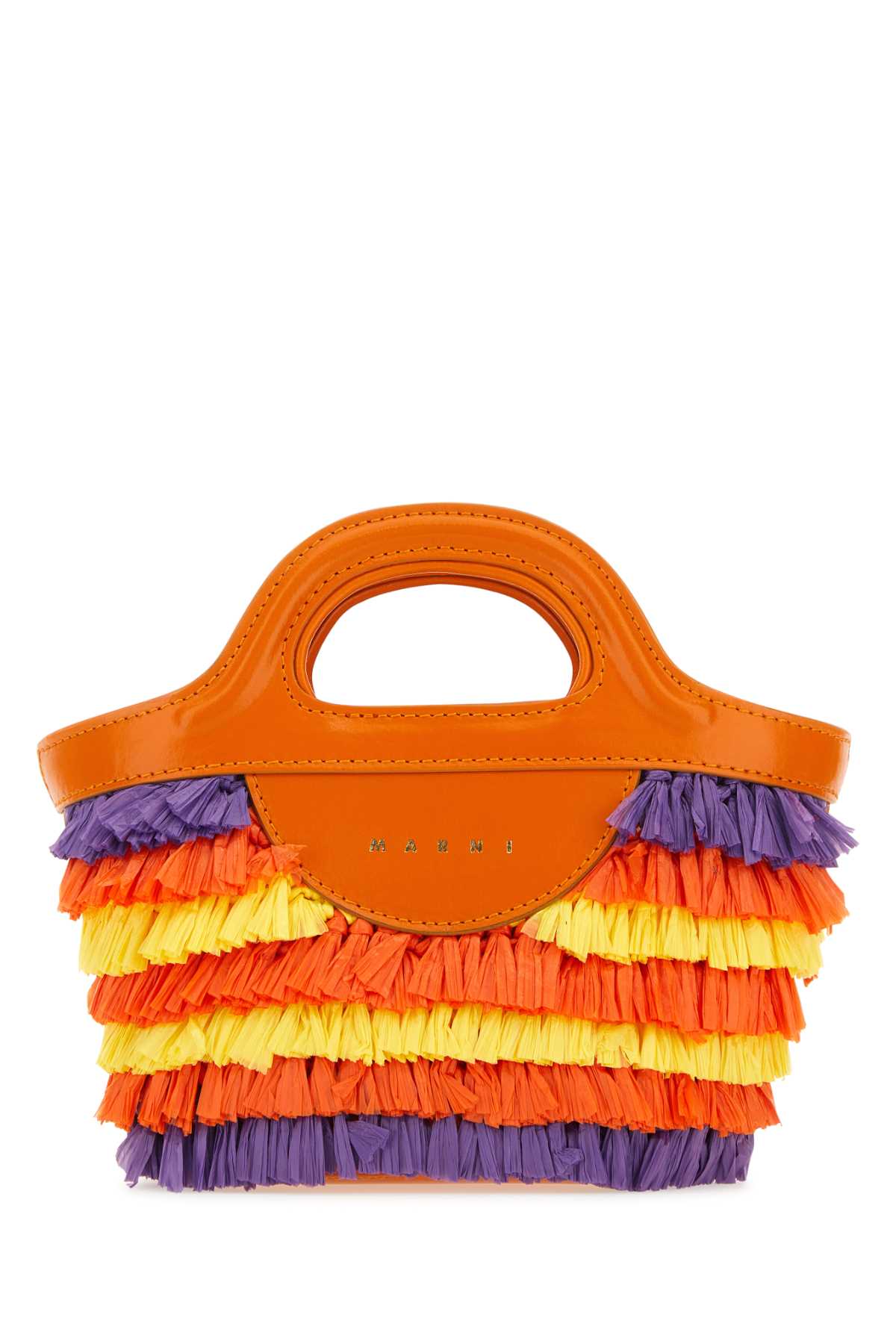 Multicolor fabric micro Tropicalia Summer handbag BMMP0096L4P5353ZO524 (Marni / ハンドバッグ・ショルダーバッグ ) | Marni (マルニ)