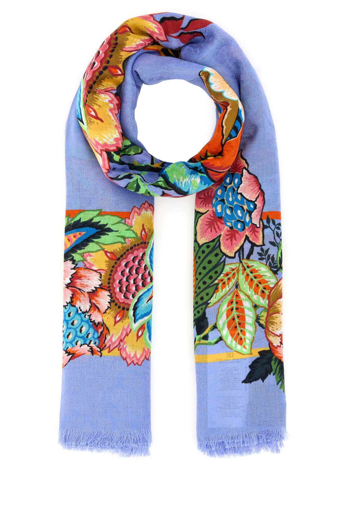 Printed cotton blend foulard WAYA0001AV246X0880 (ETRO / スカーフ・マフラー ) | ETRO (エトロ)