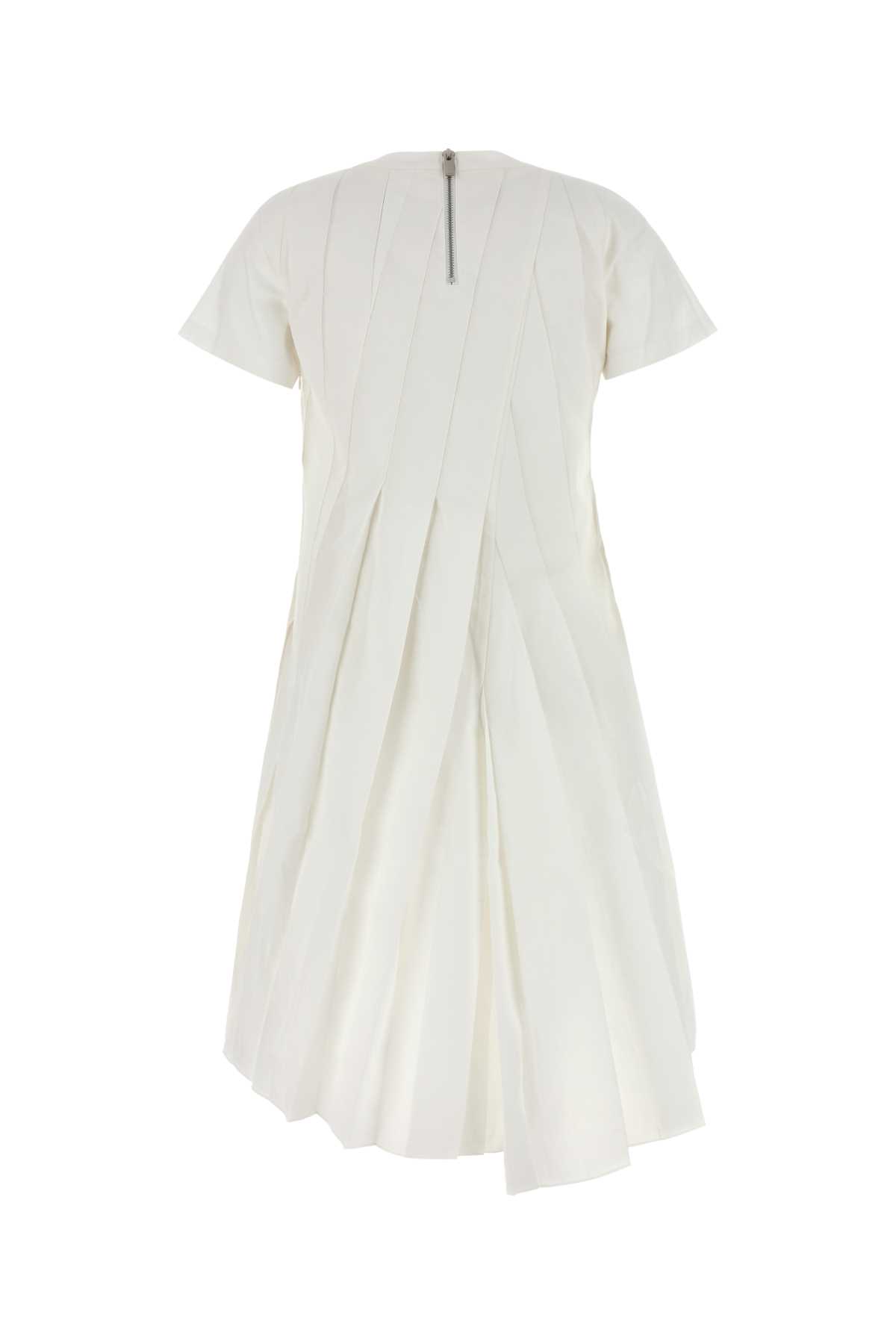 White poplin dress 2508007151 (sacai / ワンピース・ドレス・オールインワン ) | sacai (サカイ)(1)