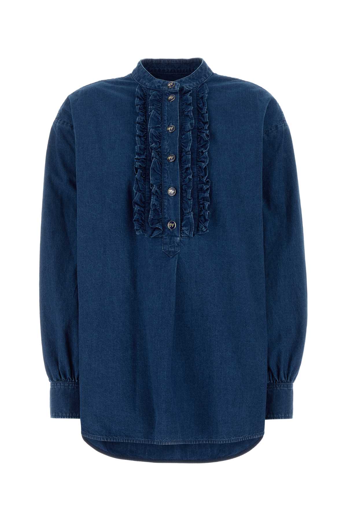 Denim blouse 6B3DB02Z94B558 (Valentino Garavani / タンクトップ・キャミソール ) | Valentino Garavani (ヴァレンティノ)