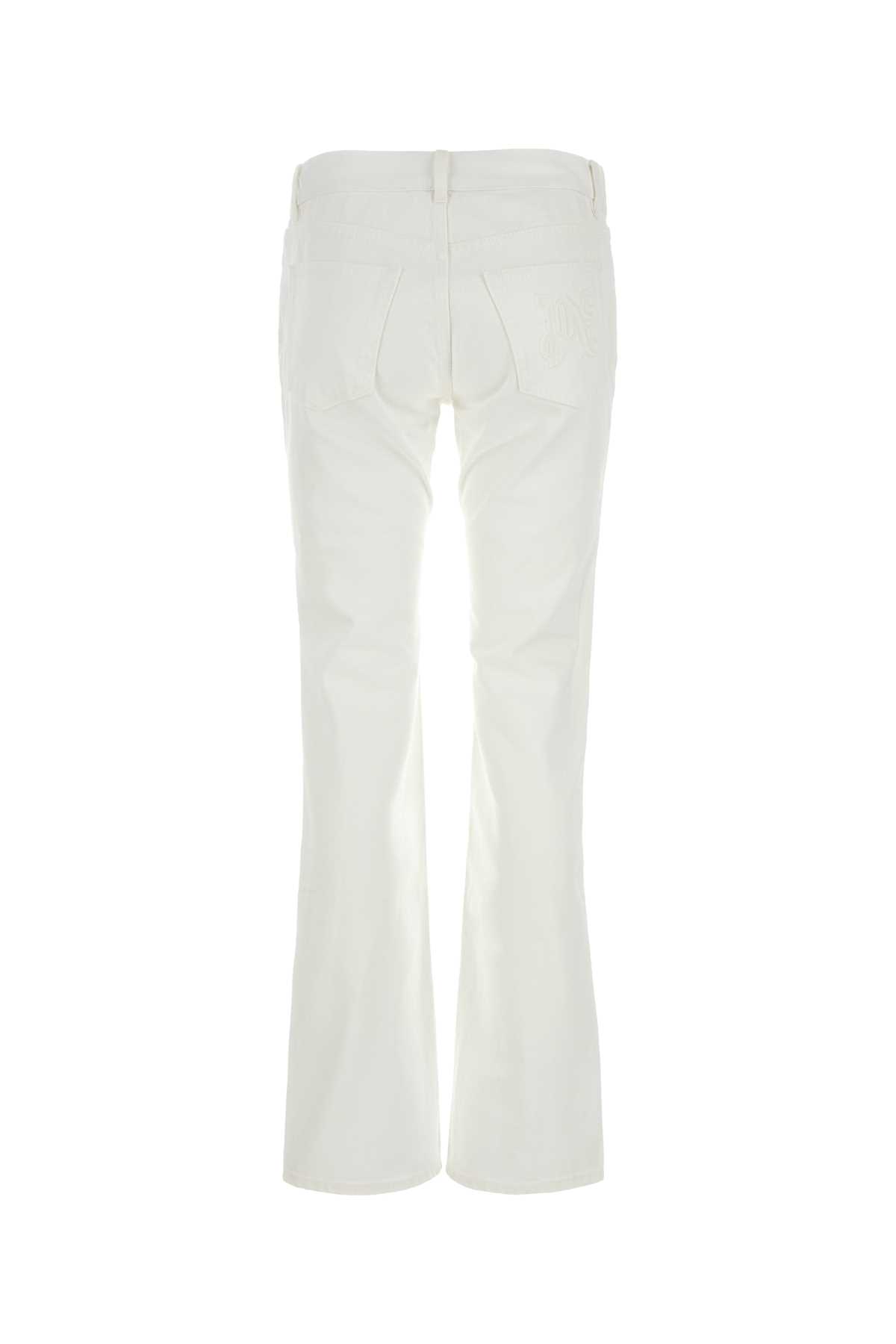 White denim jeans PWYB032R24DEN0030303 (Palm Angels / ジーンズ ) | Palm Angels (パームエンジェルス)(1)