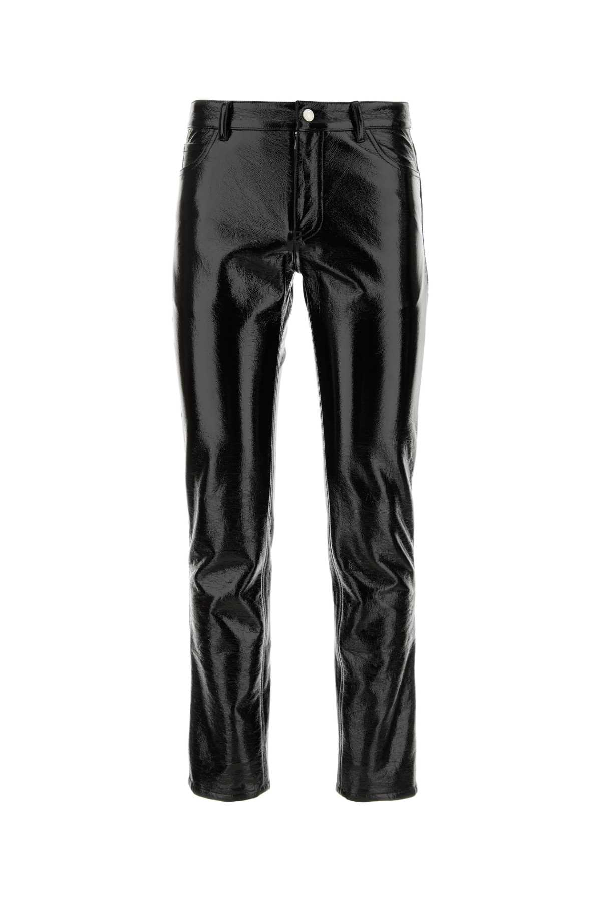 Black vinyl pant PERCPA022VY00149999 (Courrèges / パンツ ) | Courrèges (クレージュ)