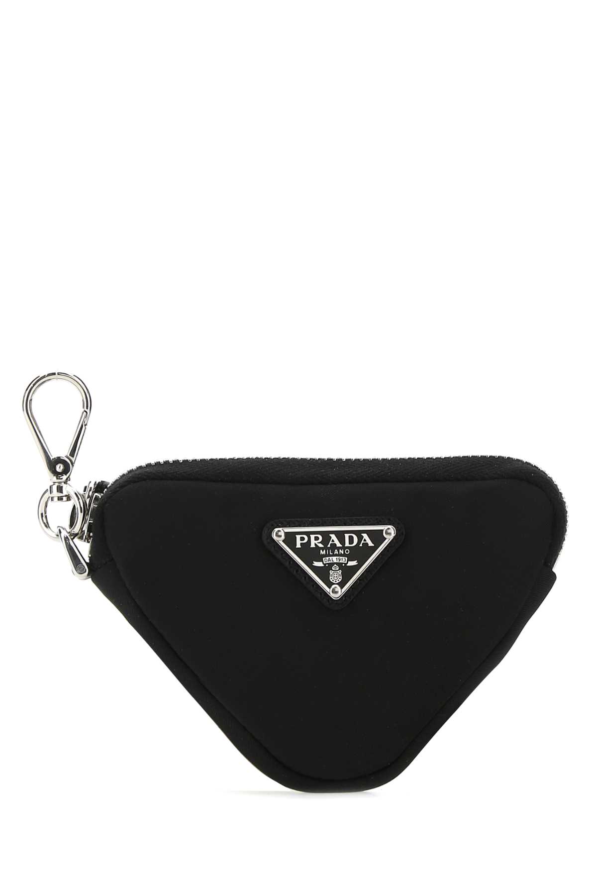 Black nylon Trick key chain 2TT1402DMIF0002 (Prada / キーリング・キーケース ) | Prada (プラダ)