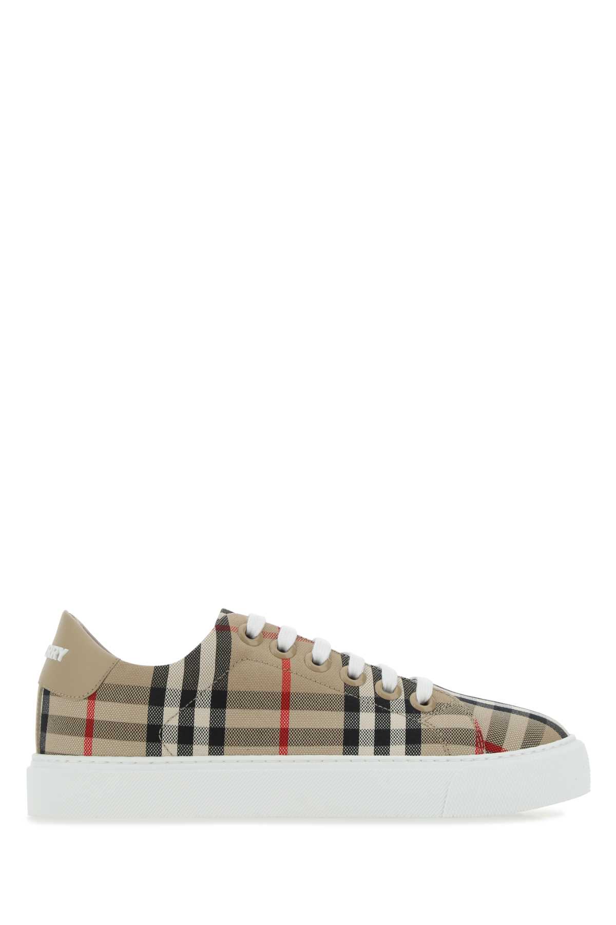 Embroidered canvas sneakers 8049777A7026 (Burberry / スニーカー ) | Burberry (バーバリー)