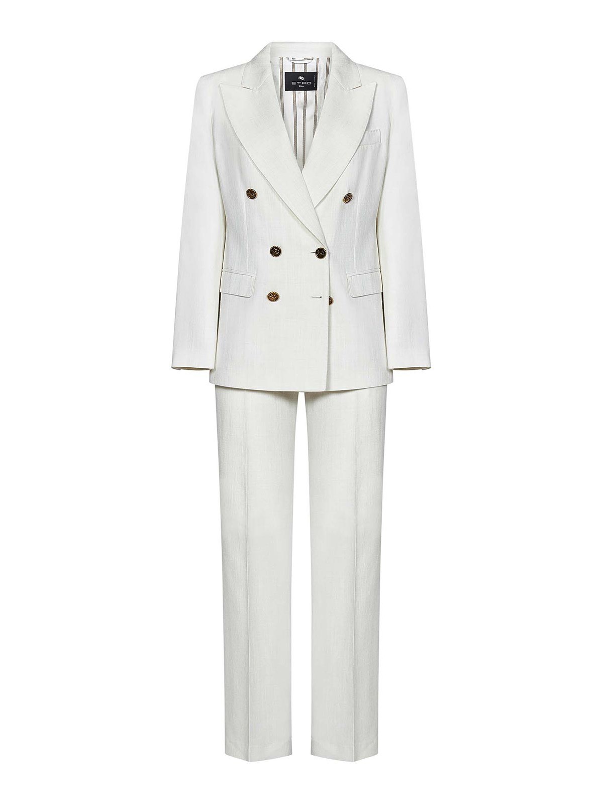 White Slub Fabric Suit WRCA001099TUDH4W0001 (ETRO / スーツ ) | ETRO (エトロ)