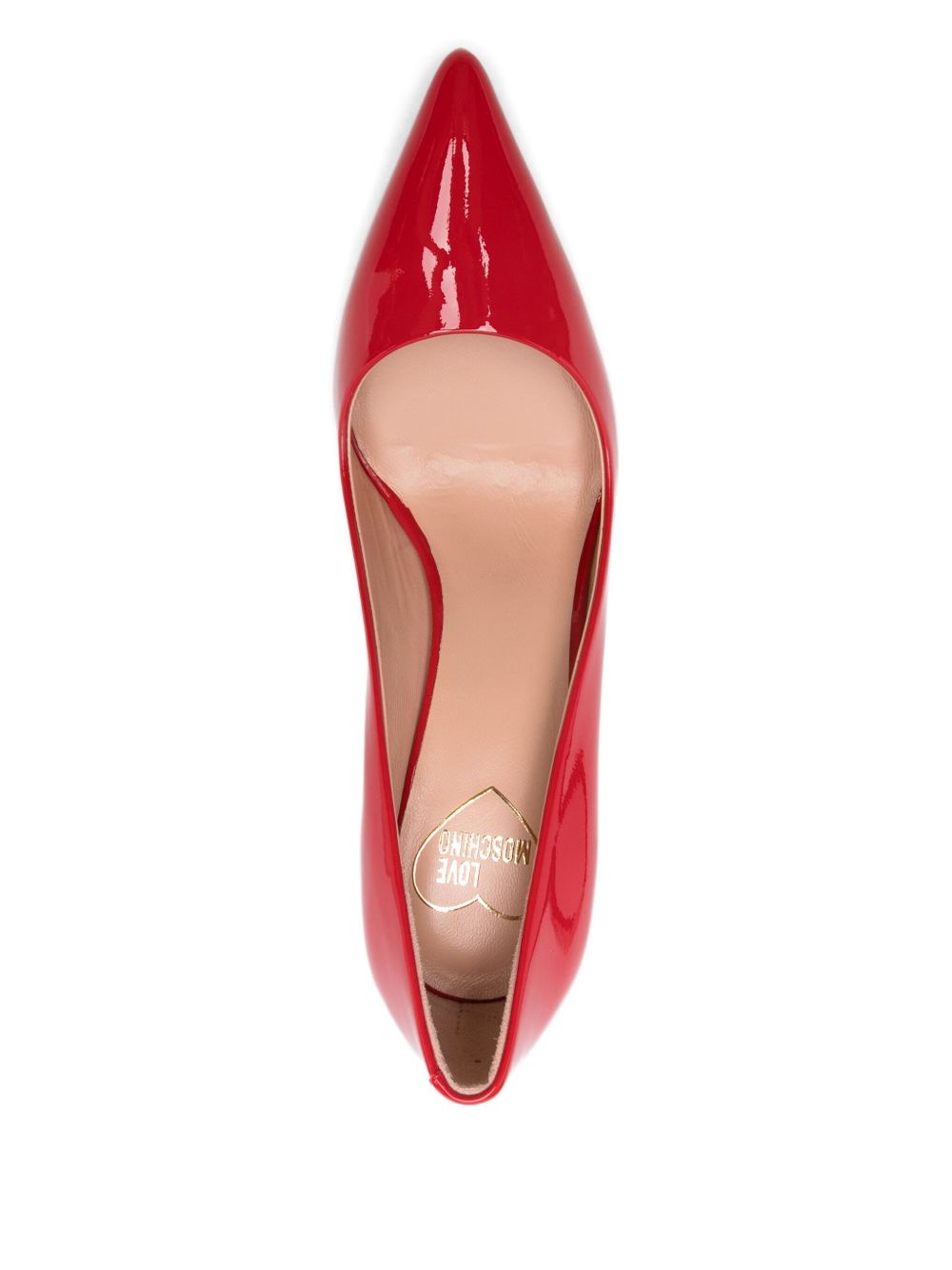 Love Moschino Half heel shoes Red JA10459G0NIH0500 (LOVE MOSCHINO / パンプス・ハイヒール ) | LOVE MOSCHINO (ラブ モスキーノ)(1)