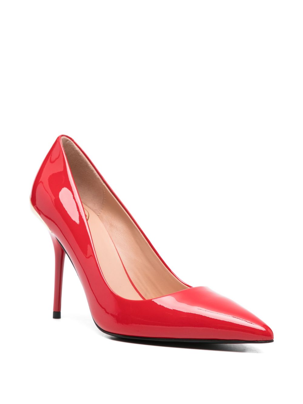Love Moschino Half heel shoes Red JA10459G0NIH0500 (LOVE MOSCHINO / パンプス・ハイヒール ) | LOVE MOSCHINO (ラブ モスキーノ)(3)