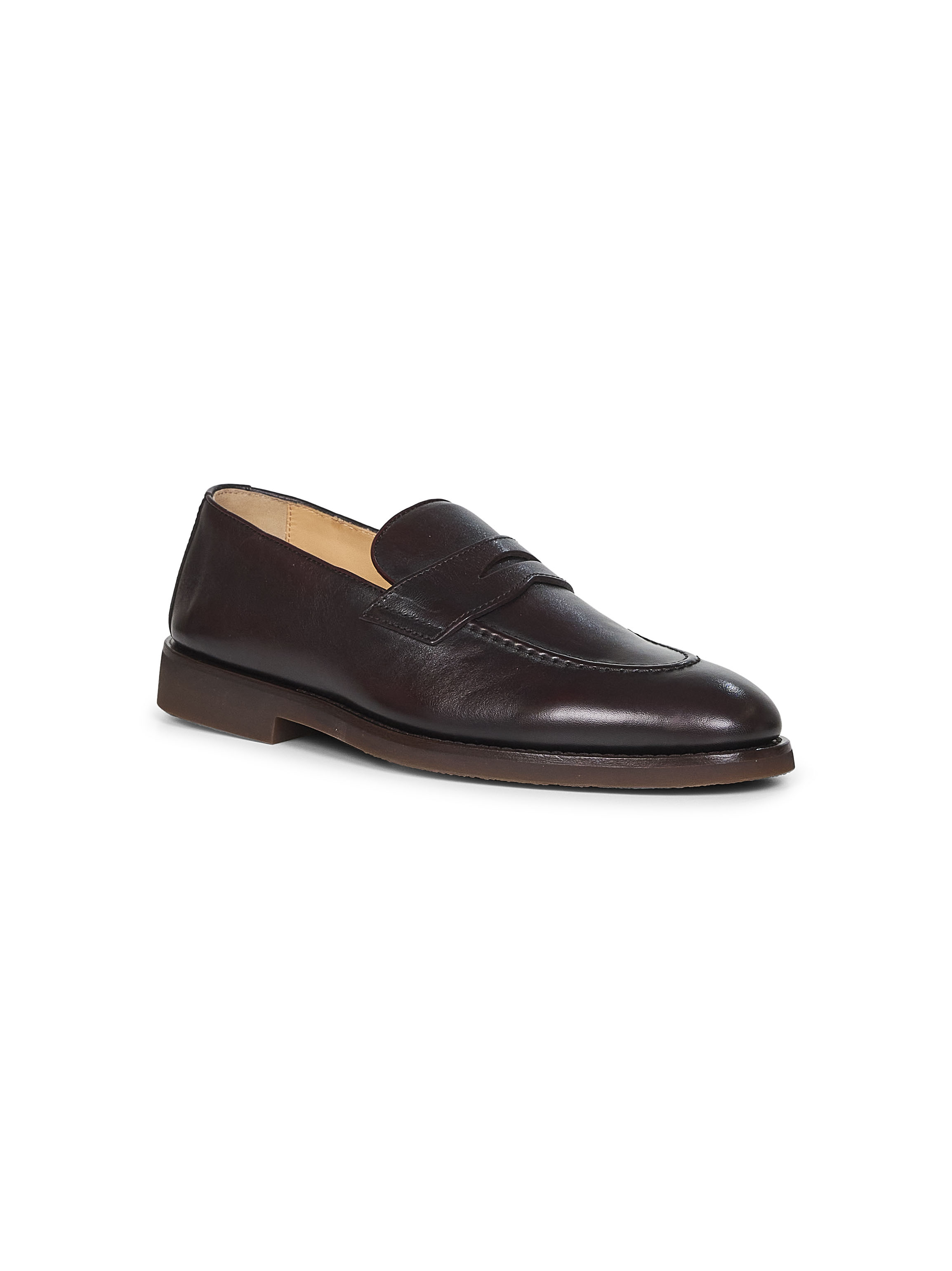 Brunello Cucinelli Flat shoes Brown MZUODEE705C4235 (Brunello Cucinelli / ローファー ) | Brunello Cucinelli (ブルネロ・クチネリ)(1)