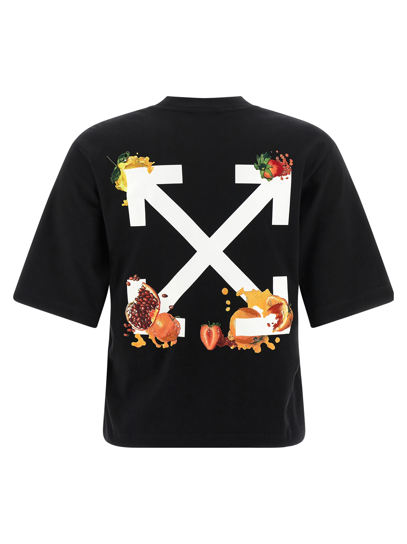 'Emb Fruits Arrow' T-shirt OWAA124F25JER00310011001 (Off-White / Tシャツ・カットソー ) | Off-White (オフホワイト)(1)