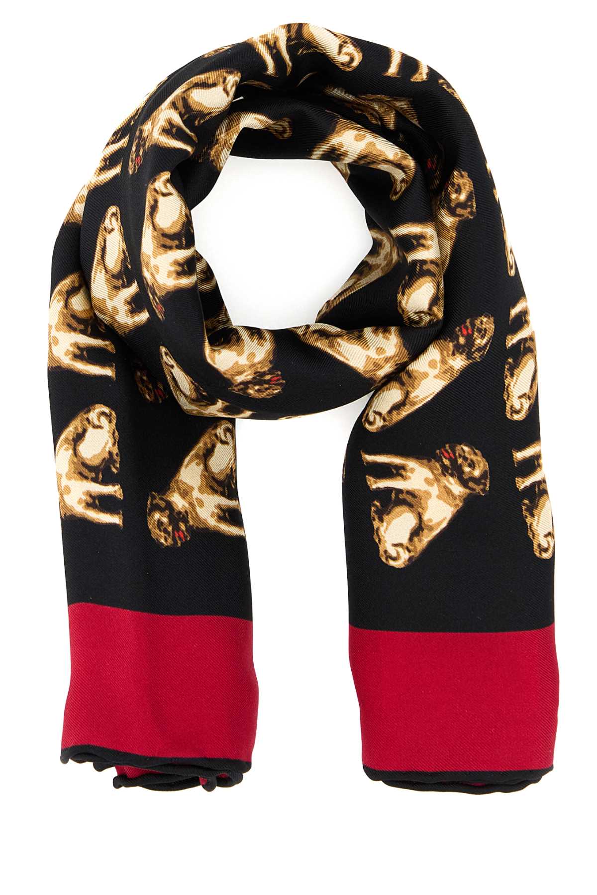 Printed silk Petit Charles foulard 7W2EK001QLKCEX (Valentino Garavani / スカーフ・マフラー ) | Valentino Garavani (ヴァレンティノ)