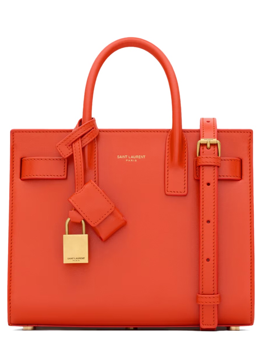 BAG "SAC DE JOUR" NANO 39203502G9W7544 (Saint Laurent / ハンドバッグ・ショルダーバッグ ) | Saint Laurent (サンローラン)