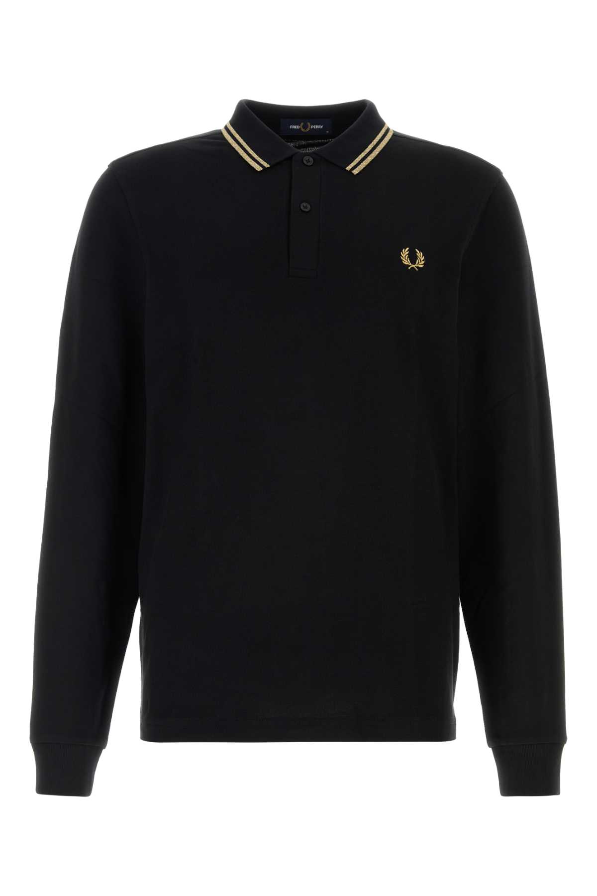 Black piquet polo shirt M3636X72 (FRED PERRY / シャツ・ブラウス ) | FRED PERRY (フレッドペリー)