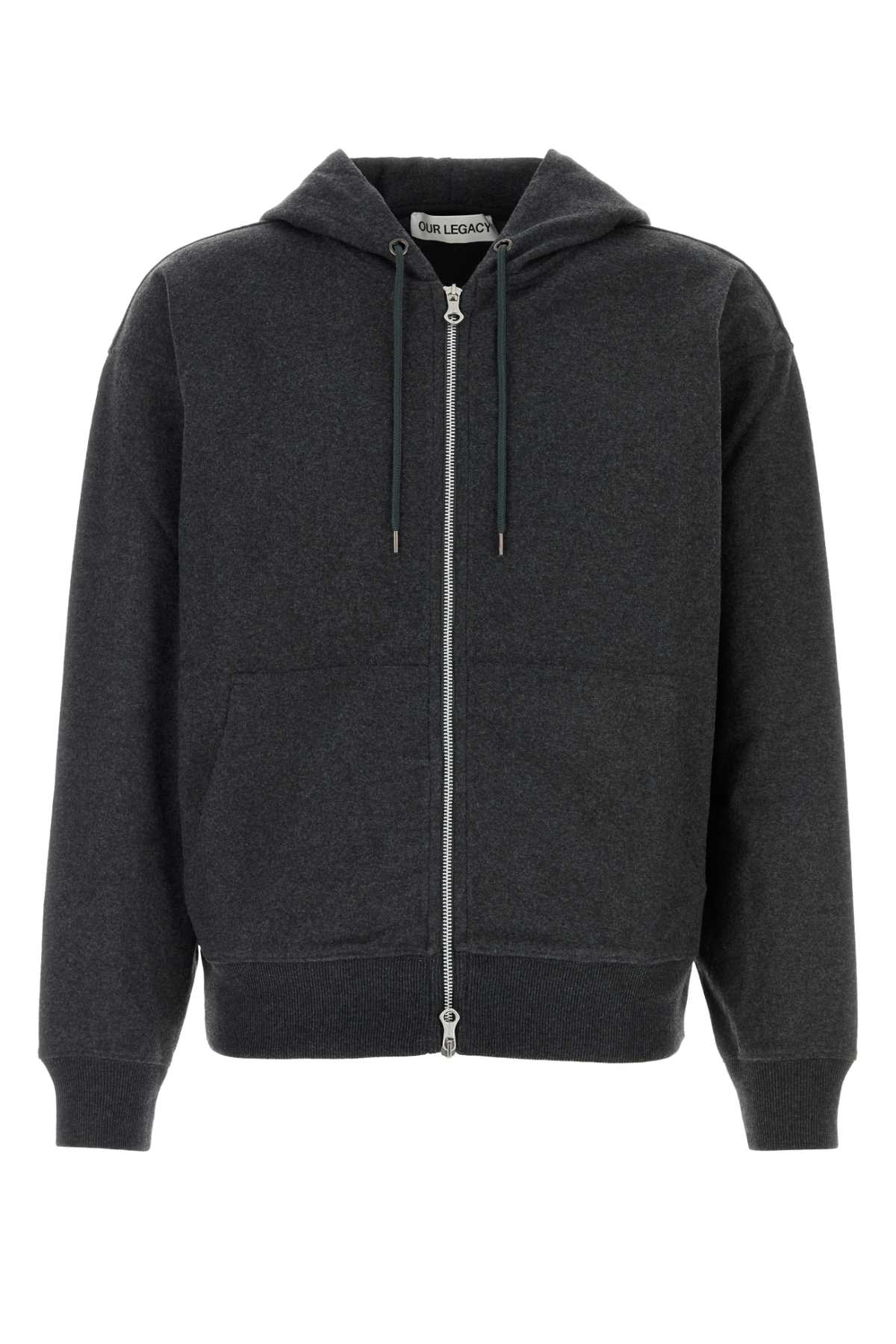 Charcoal stretch cotton blend sweatshirt M4256RCCHAELAMEL (OUR LEGACY / スウェット・フーディー ) | OUR LEGACY (アワーレガシー)