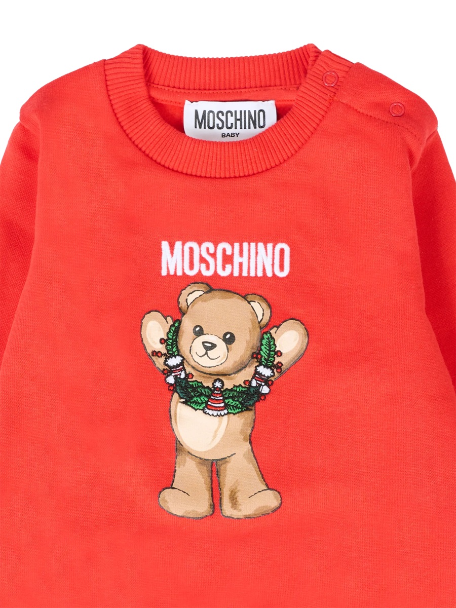 JERSEY WITH LOGO MPF060BLCA1450109 (MOSCHINO / スウェット・フーディー ) | MOSCHINO (モスキーノ)(2)