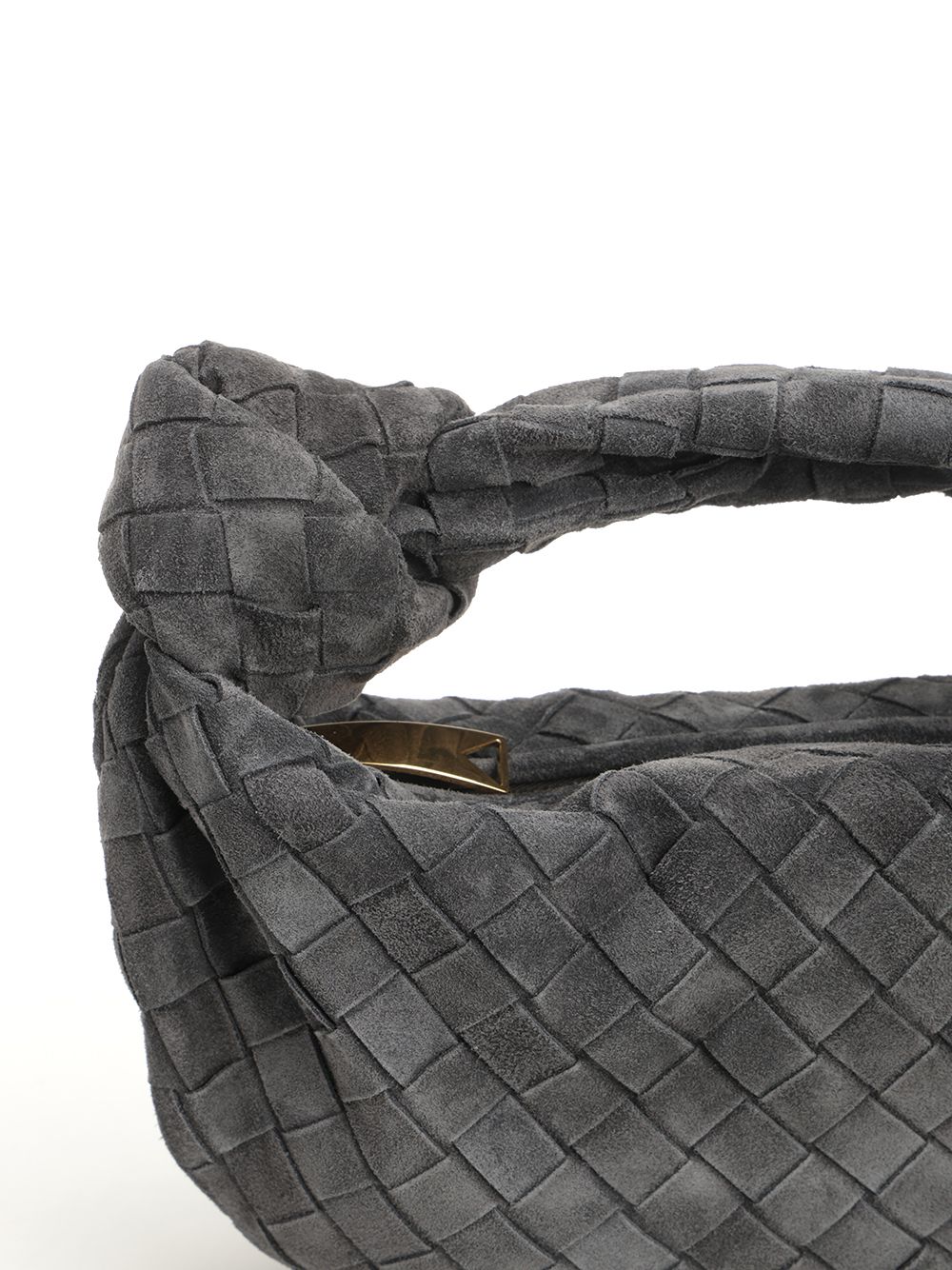 MINI JODIE INTRECCIATO 15 LIGHT SUEDE CACHEMIRE 651876V1QE01035 (Bottega Veneta / ハンドバッグ・ショルダーバッグ ) | Bottega Veneta (ボッテガ・ヴェネタ)(4)