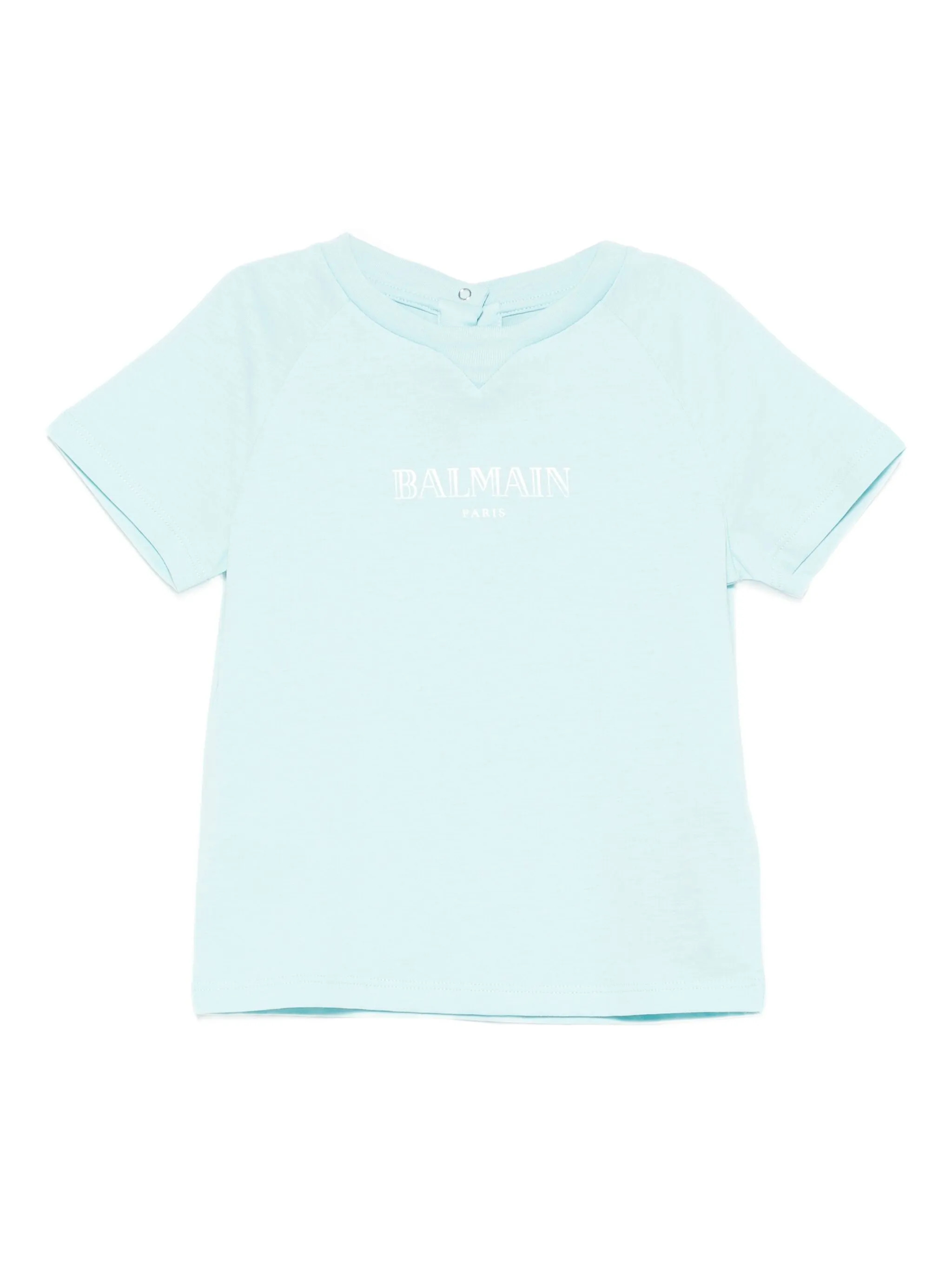 Balmain T-shirts and Polos Clear Blue BW8501Z011660ABC (Balmain / Tシャツ・カットソー ) | Balmain (バルマン)