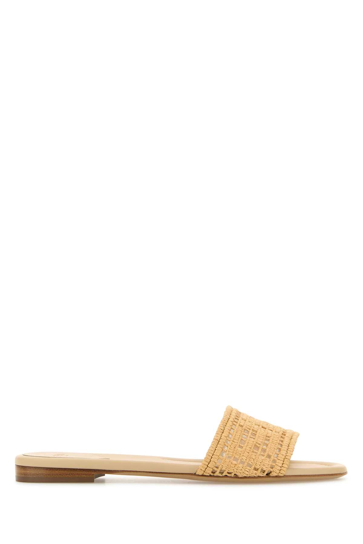 Raffia Fendi Sunshine slippers 8R8747AU2QF1SVT (FENDI / サンダル ) | FENDI (フェンディ)