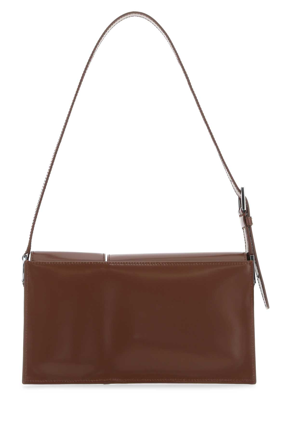 Brown leather Billy shoulder bag 22CRBLYSTCWMEDTABAC (BY FAR / ハンドバッグ・ショルダーバッグ ) | BY FAR (バイ ファー)(2)