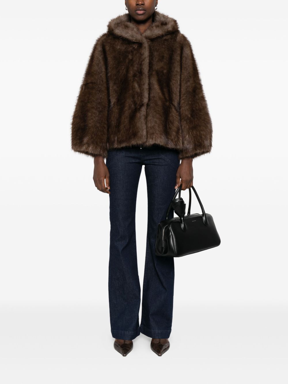 VALENTINI 1972 Coats Brown 3147ECOZIBELLINOVINTAGEMLT (VALENTINI 1972 / レザー&ファージャケット・コート ) | VALENTINI 1972 (ヴァレンティーニ 1972)(1)