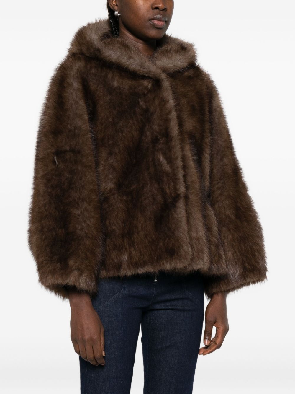 VALENTINI 1972 Coats Brown 3147ECOZIBELLINOVINTAGEMLT (VALENTINI 1972 / レザー&ファージャケット・コート ) | VALENTINI 1972 (ヴァレンティーニ 1972)(2)