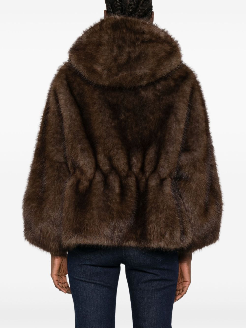 VALENTINI 1972 Coats Brown 3147ECOZIBELLINOVINTAGEMLT (VALENTINI 1972 / レザー&ファージャケット・コート ) | VALENTINI 1972 (ヴァレンティーニ 1972)(4)
