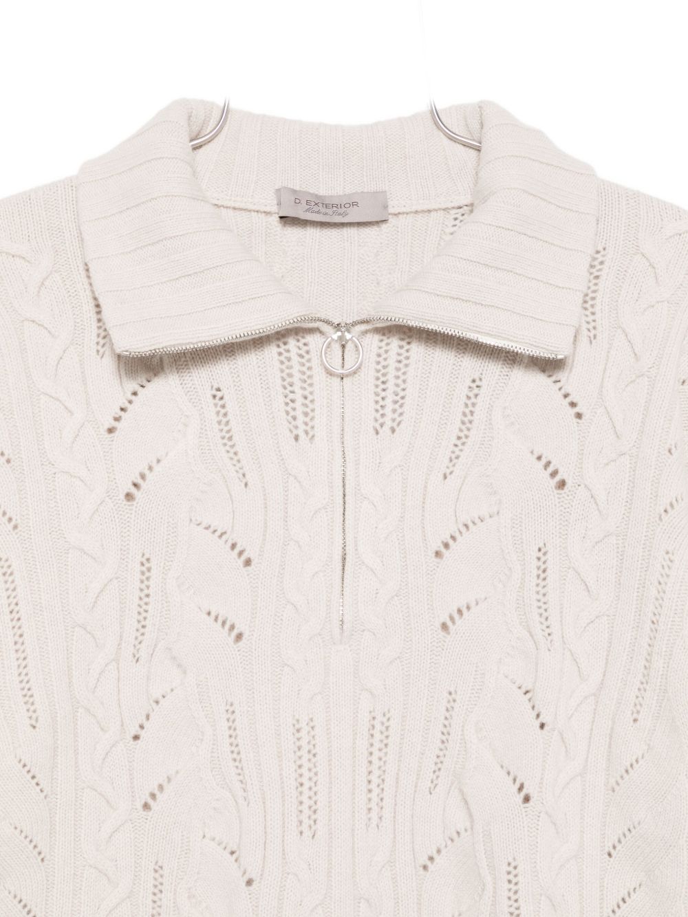D EXTERIOR Sweaters White 611927GESS (D.EXTERIOR / ニット・セーター・カーディガン ) | D.EXTERIOR (ディーエクステリア)(2)